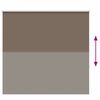 vidaXL Verdunkelungsrollo Kaffeebraun 150x150 cm Stoffbreite 146,6 cm