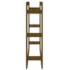 vidaXL Kaminholzregal Honigbraun 100x25x100 cm Massivholz Kiefer