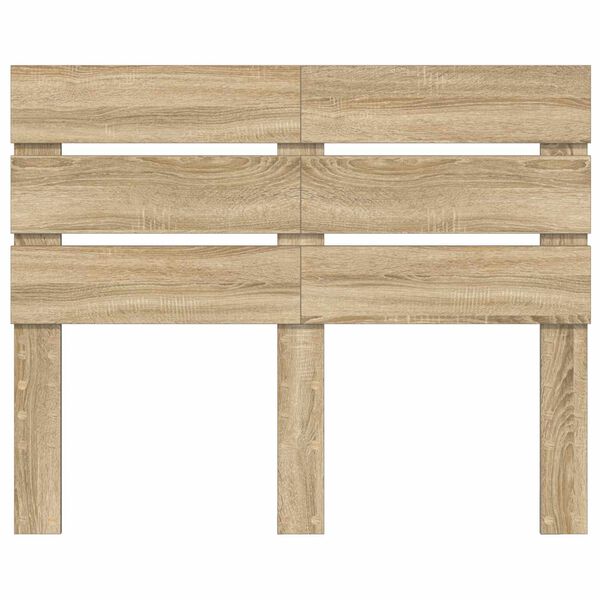 vidaXL Kopfteil Sonoma-Eiche 120 cm Holzwerkstoff