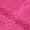 vidaXL Handt&uuml;cher FROGN 2 Stk. Rosa 100x200 cm 360 g/m&sup2;