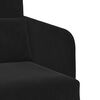 vidaXL Klappsofa Bett Schwarz 65 x 80 x 83 cm Samt
