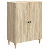 vidaXL Sideboard Sonoma-Eiche 66 x 34,5 x 90 cm Holzwerkstoff