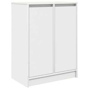 vidaXL Sideboard Wei&szlig; 57x34x76 cm Holzwerkstoff