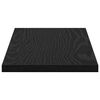 vidaXL Regalbrett 4 pcs Schwarz 40 x 20 x 1,5 cm Holzwerkstoff