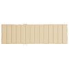 vidaXL Sonnenliegen-Auflage Beige 200x50x3 cm Oxford-Gewebe