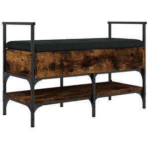 vidaXL Schuhbank R&auml;uchereiche 85,5x42x57,5 cm Holzwerkstoff