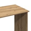 vidaXL Schreibtisch Artisan-Eiche 102x50x75 cm Holzwerkstoff