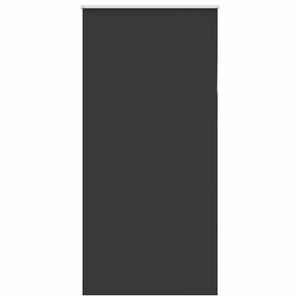 vidaXL Verdunkelungsrollo Schwarz 105x230 cm Stoffbreite 100,7 cm