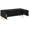 vidaXL TV-Schrank Schwarz 120×40×46 cm MDF