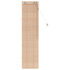vidaXL Jalousie Eichenoptik 40 x 160 cm 35 mm Massives Paulownia-Holz