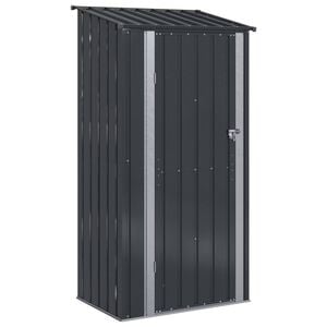 vidaXL Gartenh&uuml;tten Anthrazit 103 x 74 x 200 cm Metall