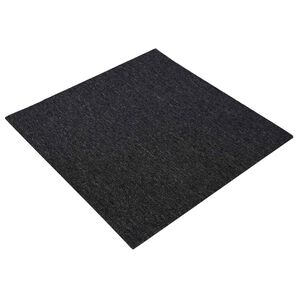 vidaXL Teppichfliese Dunkelgrau 50 x 50 cm 36 pcs PP und Bitumen