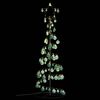 vidaXL LED Weihnachtsbaum mit Kugeln 100 LEDs Warmwei&szlig; 150 cm