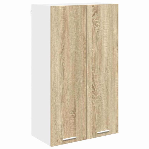 vidaXL H&auml;ngeschrank Sonoma-Eiche 60 x 31 x 100 cm Holzwerkstoff