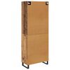 vidaXL Highboard Altholz 69,5 x 34 x 180 cm Holzwerkstoff