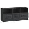 vidaXL TV-Schr&auml;nk Schwarz 102 x 34,5 x 47 cm Holzwerkstoff