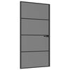 vidaXL Interior T&uuml;r 102,5 x 201,5 cm Verbautes Glas und Aluminium