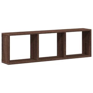 vidaXL Wandschrank 100x16x30 cm Eichen-Optik Holzwerkstoff