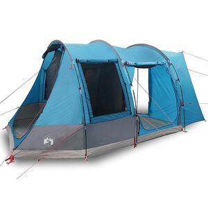 vidaXL Campingzelt 2 Personen Blau Wasserfest