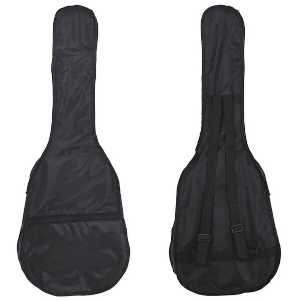 vidaXL 8-tlg. Klassikgitarren-Set für Anfänger Schwarz 1/2 34"