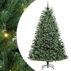 vidaXL K&uuml;nstlicher klappbarer Weihnachtsbaum Gr&uuml;n 240 cm