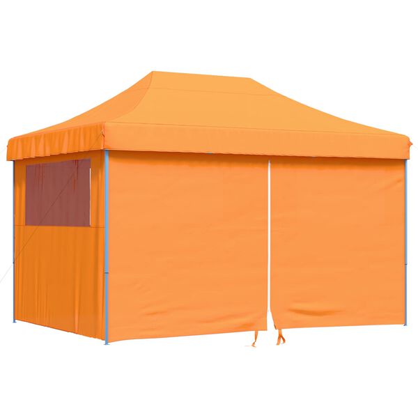 vidaXL Party-Zelt Orange 279 x 410 x 315 cm Oxford-Stoff