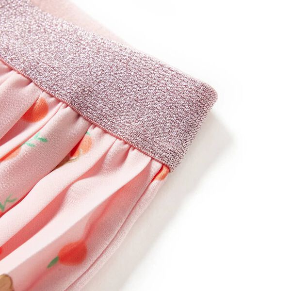 Kinder-Faltenrock Hellorange 140