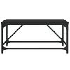 vidaXL Couchtisch Schwarz 75x50x35 cm Holzwerkstoff