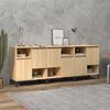 vidaXL Sideboards 3 Stk. Sonoma-Eiche 60x35x70 cm Holzwerkstoff