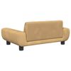 vidaXL Kindersofa Braun 70x45x33 cm Samt