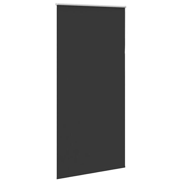 vidaXL Verdunkelungsrollo Schwarz 100x210 cm Stoffbreite 95,7 cm