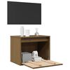 vidaXL Wandschrank Honigbraun 45x30x35 cm Massivholz Kiefer