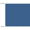 vidaXL Senkrechtmarkise Blau 140x1000 cm Oxford-Gewebe