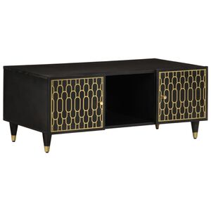 vidaXL Couchtisch 100x54x40 cm Massivholz Mango