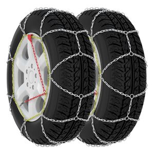 vidaXL Schneeketten f&uuml;r Autoreifen 2 Stk. 16 mm SUV 4x4 Gr&ouml;&szlig;e 400