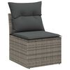 vidaXL Sofa Set mit Kissen 7 pcs Poly-Rattan