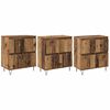 vidaXL Sideboards 3 Stk. Altholz