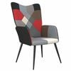 vidaXL Relaxsessel Patchwork Stoff