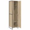 vidaXL Warderobe mit T&uuml;r 2 pcs Sonoma 50 x 50 x 200 cm Holzwerkstoff