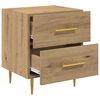 vidaXL Nachttisch Artisan-Eiche 40 x 35 x 47,5 cm Holzwerkstoff