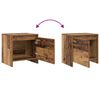 vidaXL Nachttisch Altholz 45 x 34 x 44,5 cm Holzwerkstoff