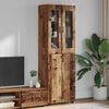 vidaXL Highboard mit Regal Altholz 60 x 35 x 182 cm Holzwerkstoff