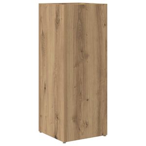 vidaXL Sonnenschirmhalter mit Speicher Artisan-Eiche 25 x 24,5 x 64 cm