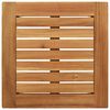 vidaXL Sonnenliege 3 pcs Braun Massivholz Teak