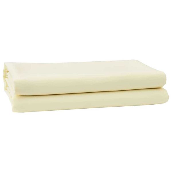 vidaXL Markisen-Ersatzstoff Creme 10 x 1,6 m Stoff