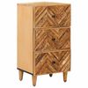 vidaXL Stauraumschr&auml;nke Braun 40 x 33,5 x 75 cm Massivholz Mango