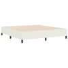 vidaXL Boxspringbett Creme 180 x 200 cm Cordstoff
