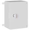 vidaXL Steuerungsschrank Grau 25 x 13 x 24 cm ABS Kunststoff