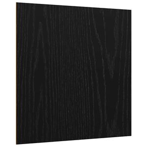 vidaXL Dekoplatten 12 stk. Schwarz Eichen-Optik 30 x 30 x 0,27 cm