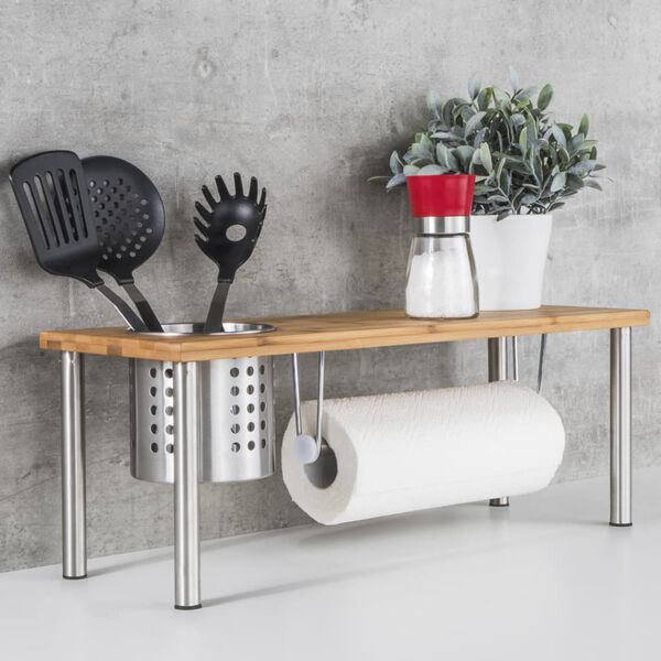 HI K&uuml;chenregal Bambus 55x20x20 cm